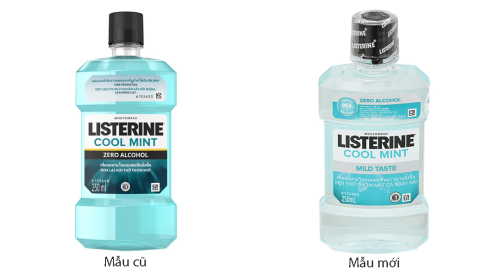 Nước súc miệng Listerine Cool Mint