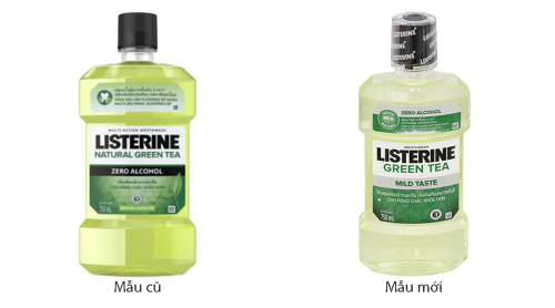 Nước súc miệng Listerine Trà Xanh